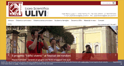 Desktop Screenshot of liceoulivi.it